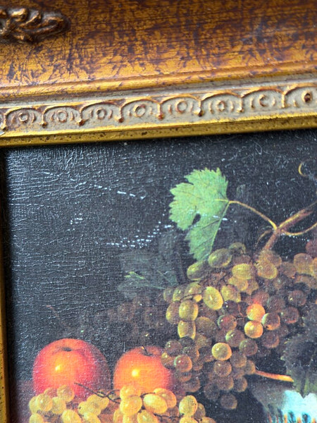1627 Framed Still Life Fruit Print