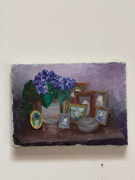 1652 Purple Frames Still Life