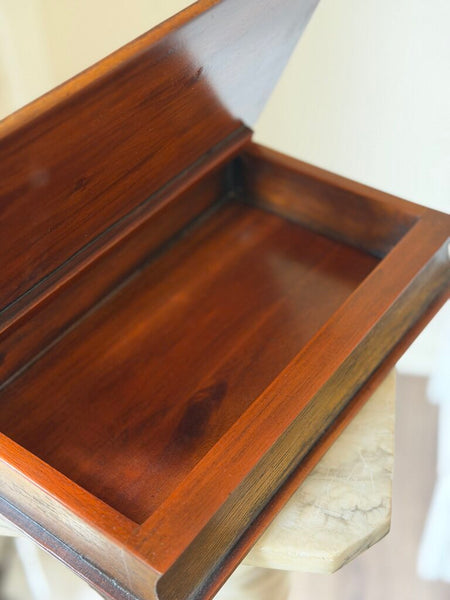 Vintage Wooden Book Box