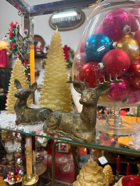 Set of Brass Deer H4013