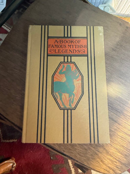 Young Folks Library: A Book of Famous Myths & Legends W2364