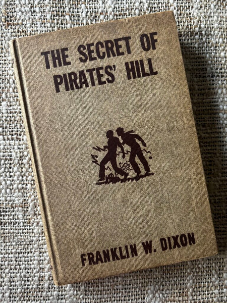 Vintage 1956 Book Hardy Boys Secret of Pirates' Hill by Franklin W Dixon