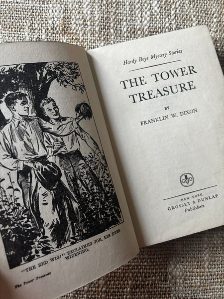 The Tower Treasure by Franklin Dixon 1927