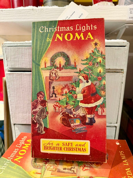 JFV ~ Vintage box Christmas Lights by Noma