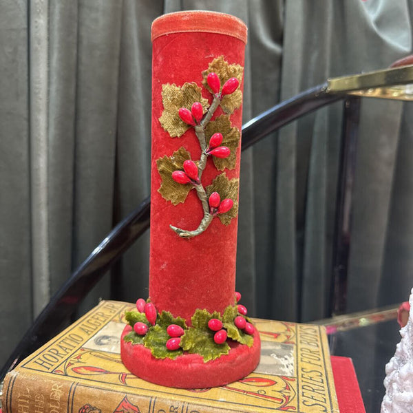 Velvet Crafted Candle Stick Holder W4078