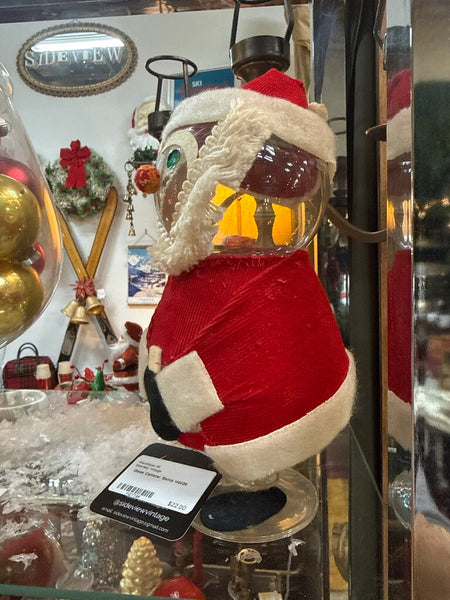 Glass Canister Santa H4026