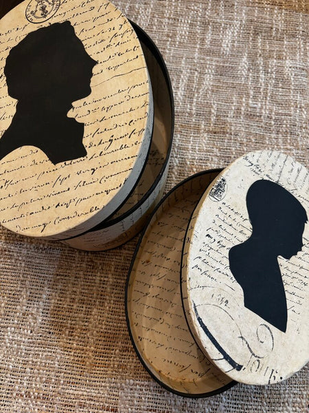 Pair of Silhouette Gift Boxes