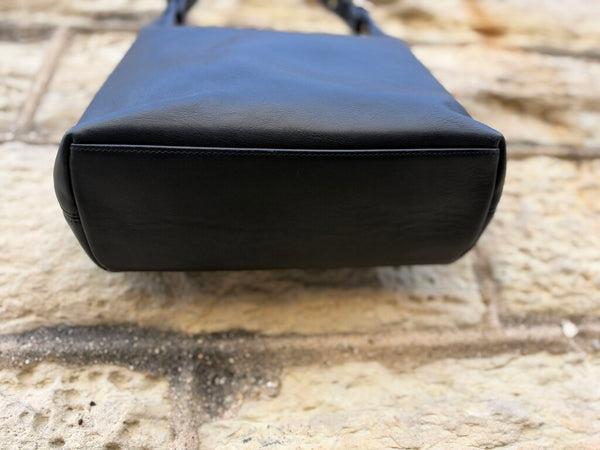 Vintage Black COACH Leather Legacy Hobo Bag PRISTINE FIRM