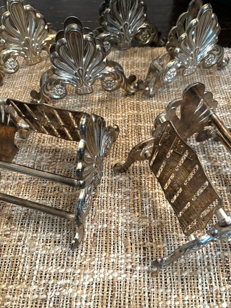 Vintage Silverplate Buffet Caddies for Cutlery, Knives, Spoons & Forks Italy