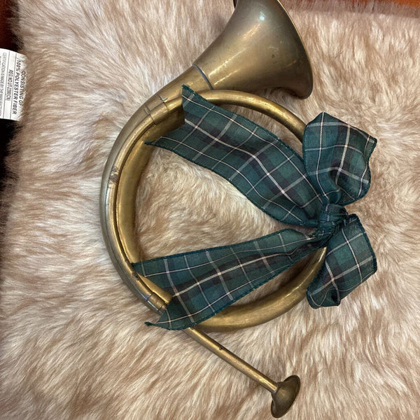 Vintage French Horn 9" x 14"