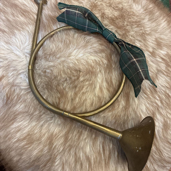 Vintage French Horn 7" x 13"