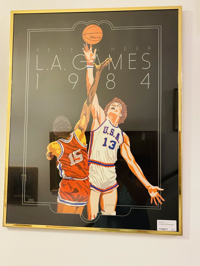 LA Games poster 1984 22x28