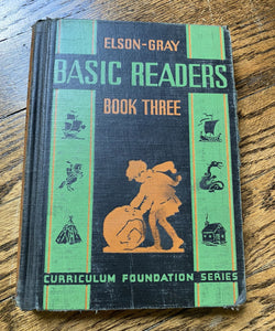 1937's Basic Reader from City of Chicago Board of Education W0558