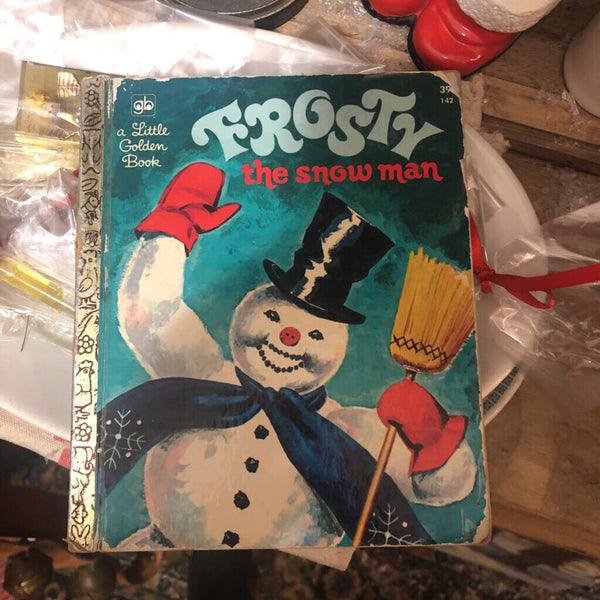 Frosty The Snowman Golden Book