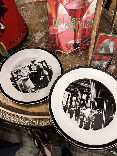 Set of 4 vintage Marshall Fields plates