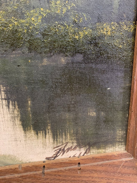 Signed landscape IN STORE PICK UP ONLY