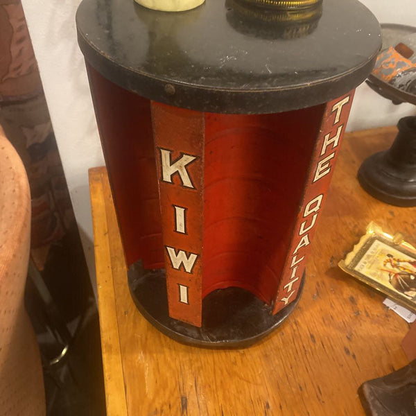 Kiwi boot polish display