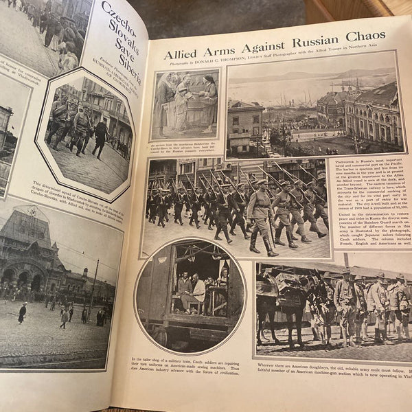 1919 Around the World with a Camera Book