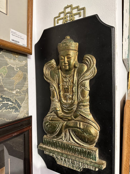Tuner vintage Buddha plaque