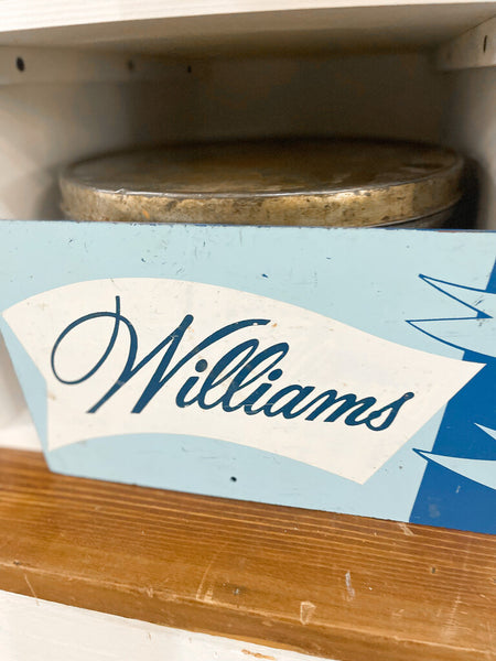 Jens Fresh Vintage ~ Vintage Williams sign .