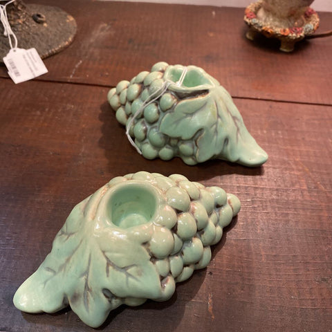 Rumrill candle holders pair