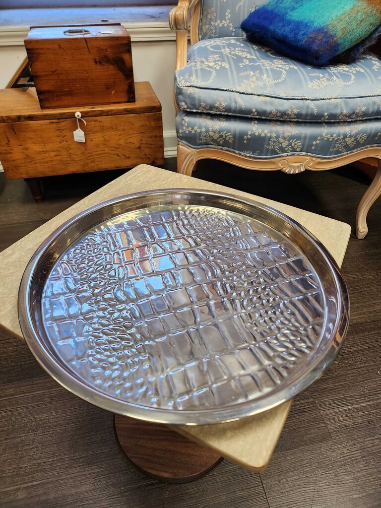 Chrome tray 14"