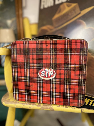 Jens Fresh Vintage ~ Vintage plaid lunchbox