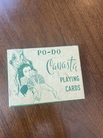 Vintage Canasta Playing Cards W1150