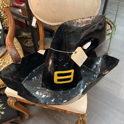 Vtg One of a Kind Original Witch Hat Candy Bowl