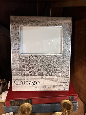 Decoupage Chicago Frame