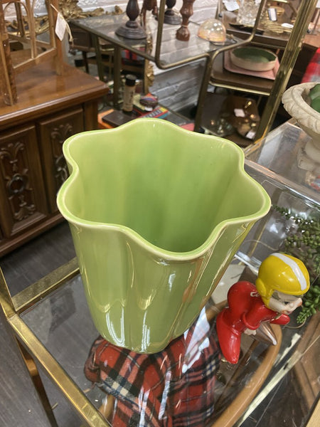 Lime Pottery Vase W0837