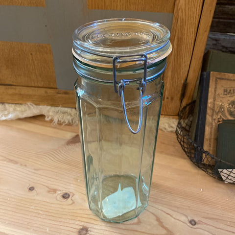 Hermetic Italy Glass Jar
