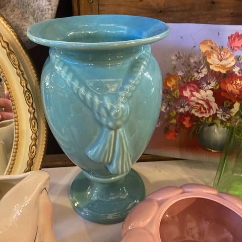 Blue Tassel Vase