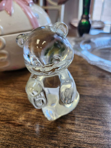 Fenton Glass bear 3.75" tall