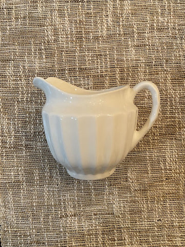 Mid-Century Ribbed Pitcher