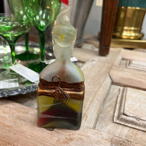 Vintage Blown Glass Perfume Bottle