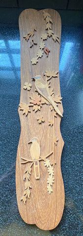 Wooden Bird Paddle 18" W1310