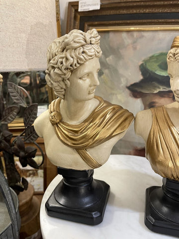 Vintage Apollo bust as is