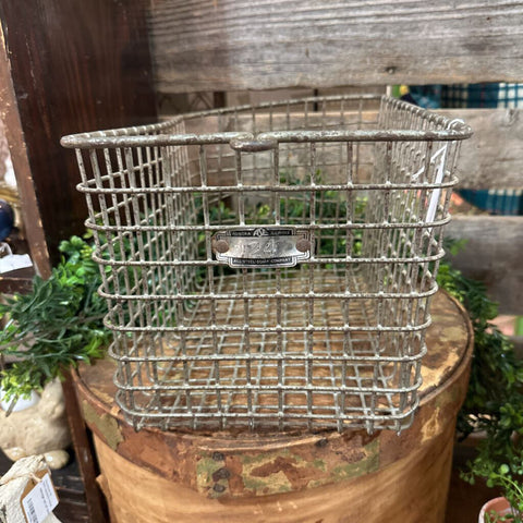 Vintage Locker Basket