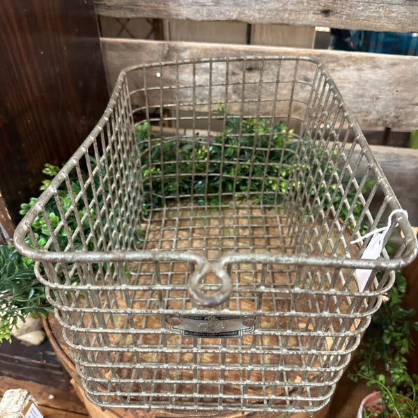 Vintage Locker Basket